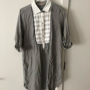 Sandra pinstripe Parisian blouse / dress